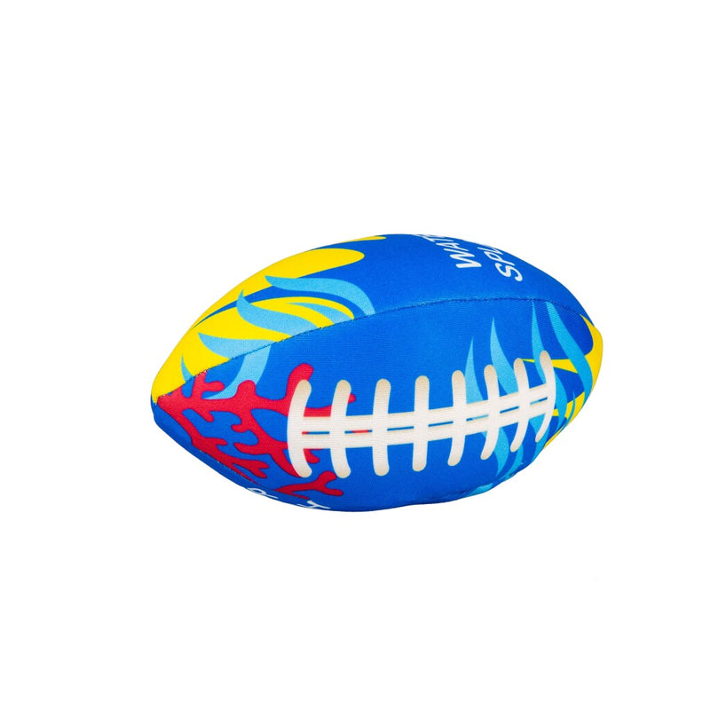 Load image into Gallery viewer, Summertime Summertime Soft Water Mini Rugbybal Geel Blauw
