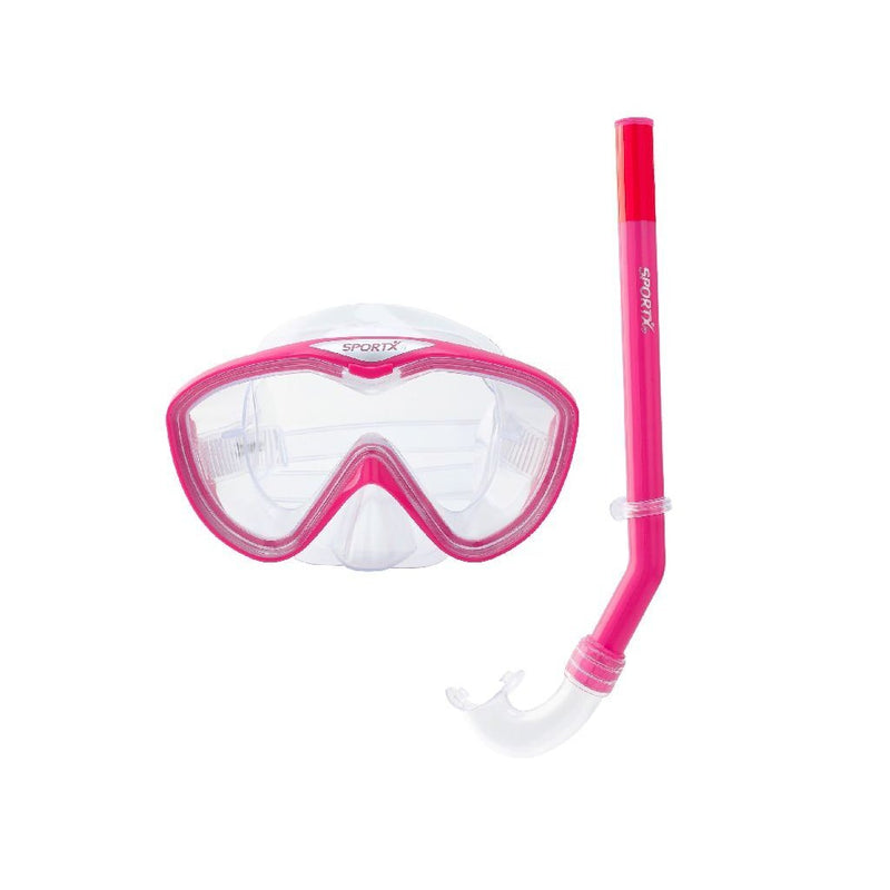 Load image into Gallery viewer, Sportx kids snorkelset 4 sterren assorti