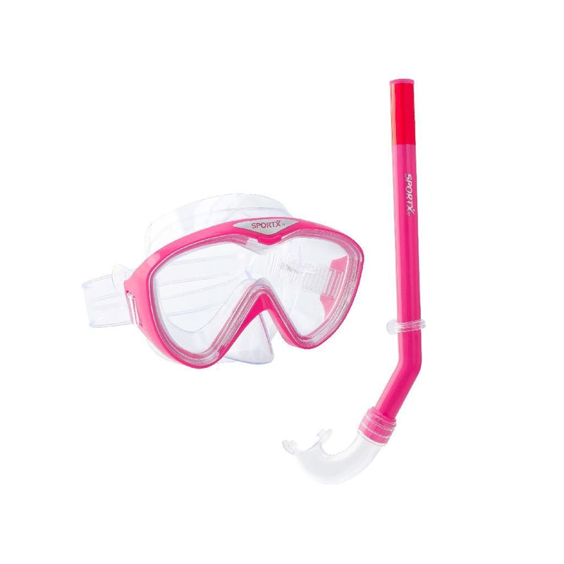 Load image into Gallery viewer, Sportx kids snorkelset 4 sterren assorti