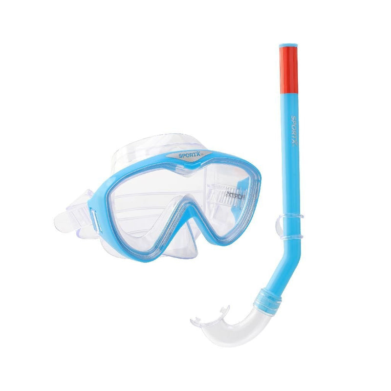 Load image into Gallery viewer, Sportx kids snorkelset 4 sterren assorti
