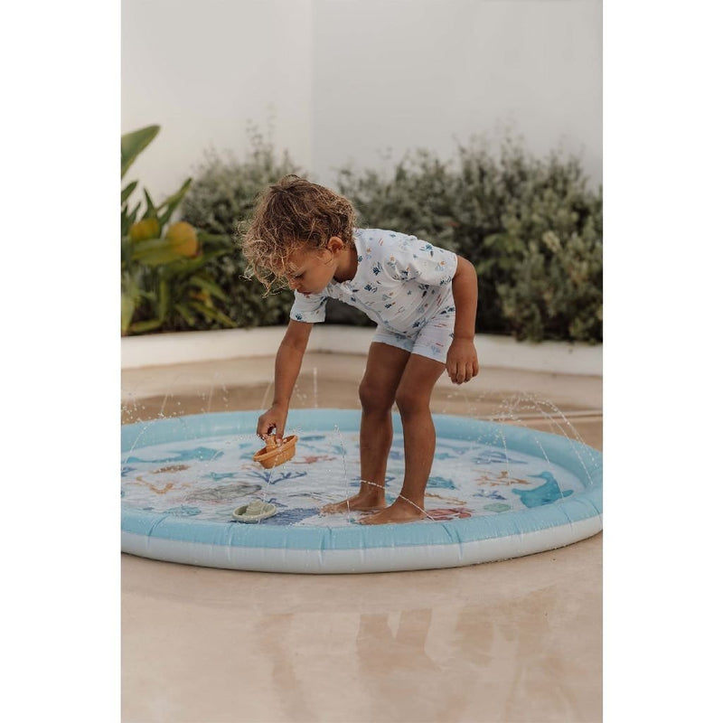 Load image into Gallery viewer, Little dutch ocean dreams sprinklermat 150 cm blauw