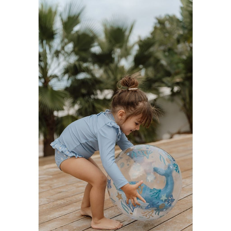 Load image into Gallery viewer, Little dutch ocean dreams strandbal 3d figuur blauw