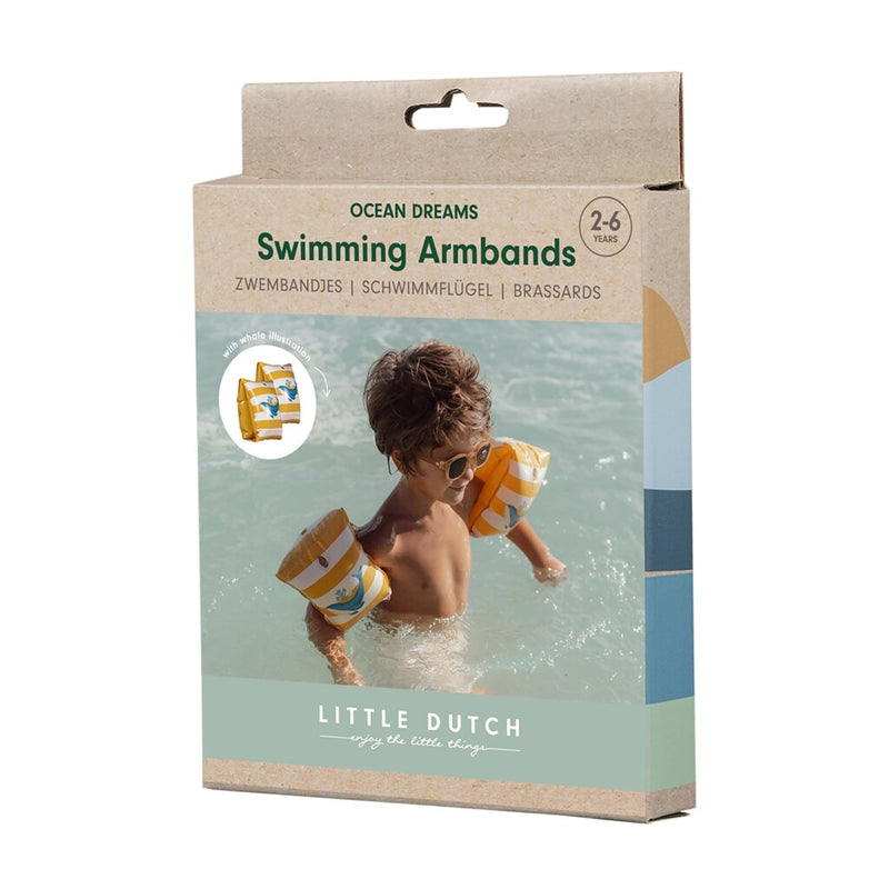 Load image into Gallery viewer, Little dutch ocean dreams zwemmouwtjes geel wit