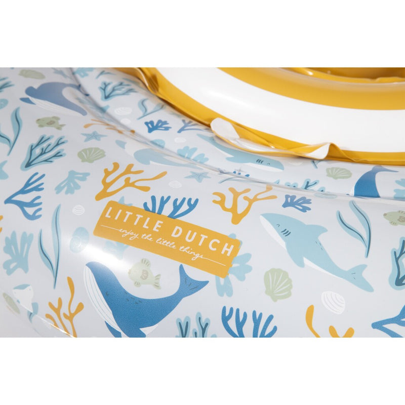 Load image into Gallery viewer, Little dutch ocean dreams babyfloat 67 cm blauw