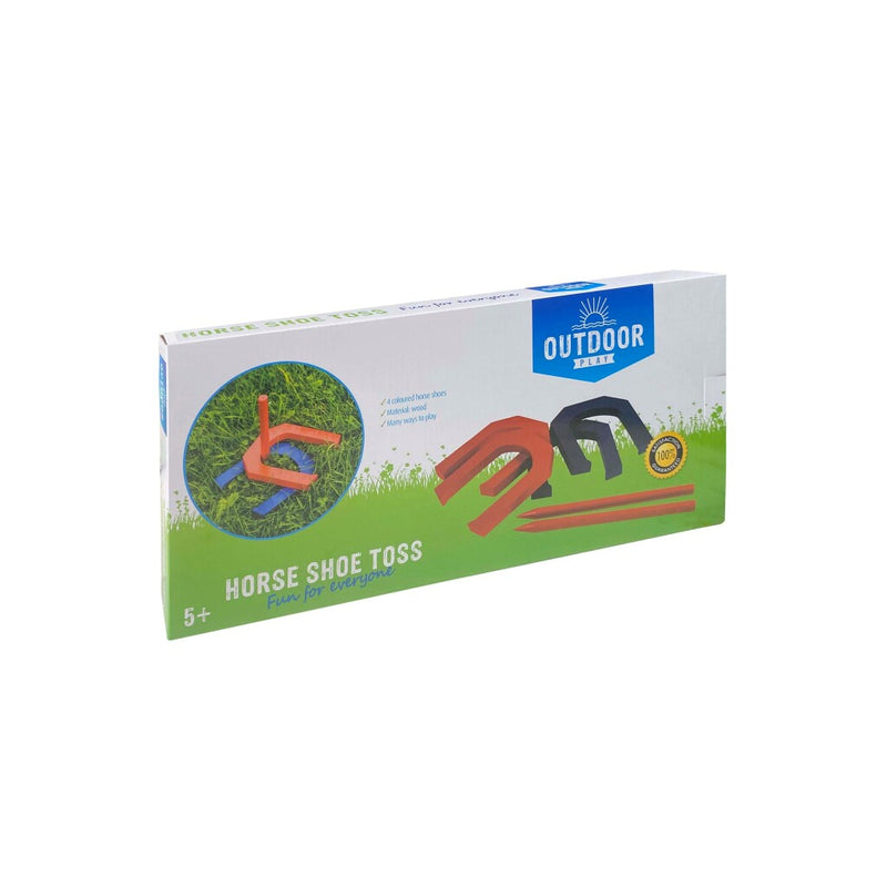 Load image into Gallery viewer, Outdoor play houten hoefijzer werpen