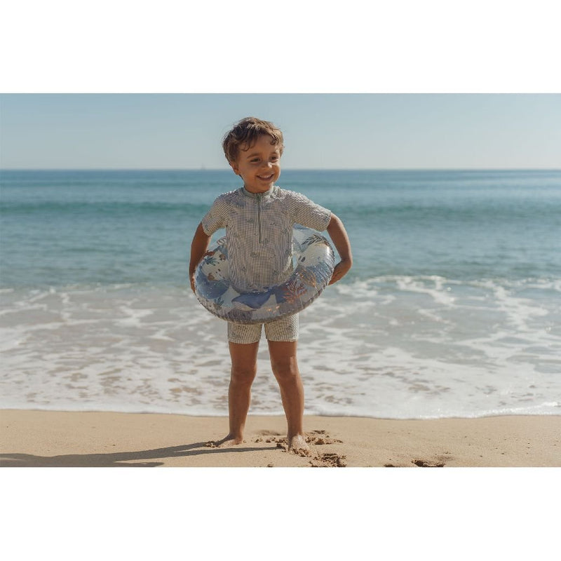 Load image into Gallery viewer, Little dutch ocean world zwemring 50 cm blauw wit