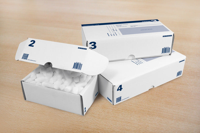 Load image into Gallery viewer, Kangaro raadhuis rd-351119-5 postpakketdoos 2 200x140x80mm bedrukt 5 stuks