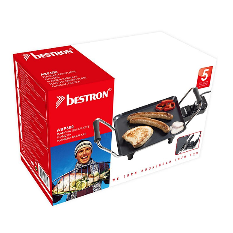 Load image into Gallery viewer, Bestron abp600 plancha bakplaat 1000w zwart