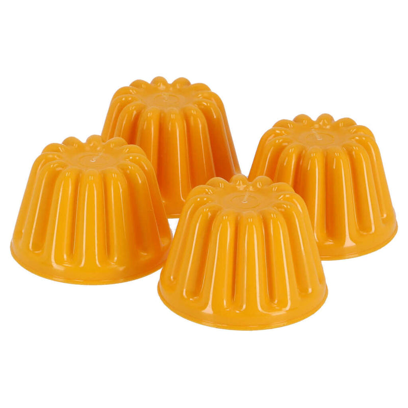 Load image into Gallery viewer, Patisse puddingvormen 100 ml 4 stuks geel