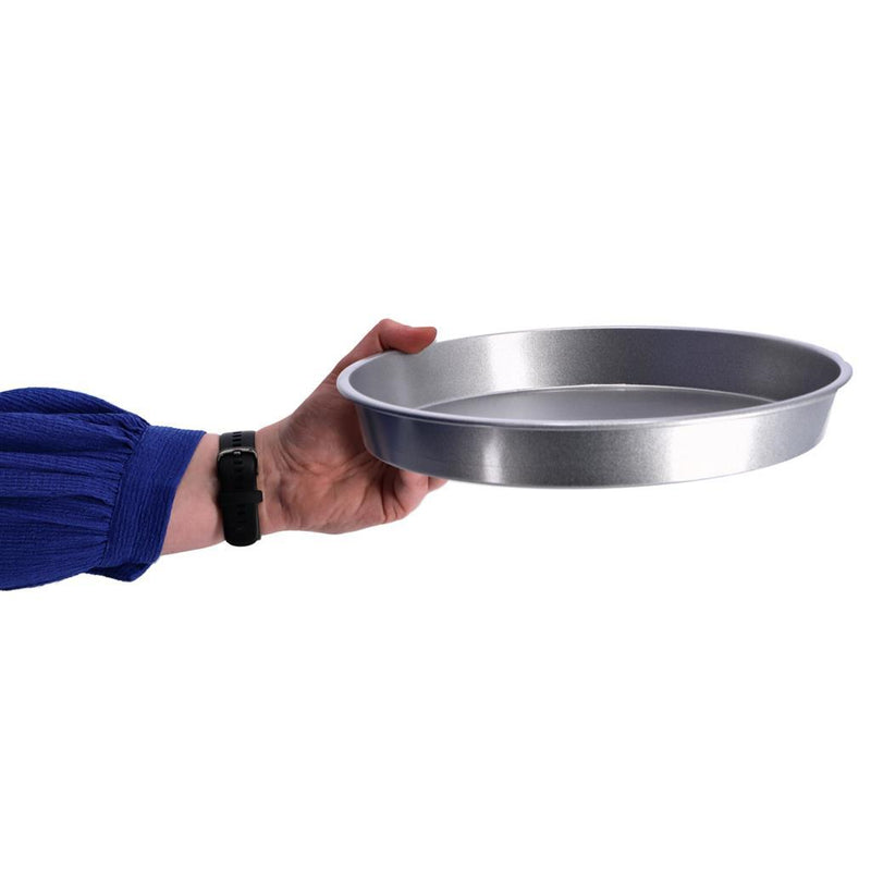 Afbeelding laden in galerijviewer, Patisse taartvorm antikleef 28 cm zilver