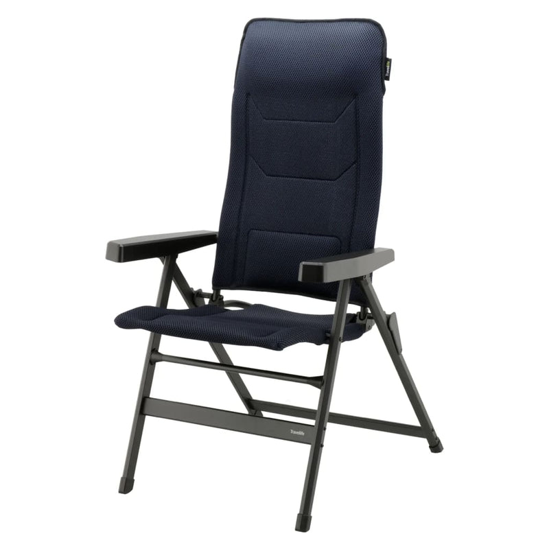 Load image into Gallery viewer, Travellife Travellife Campingstoel inklapbaar luxe Monaco Comfort blauw