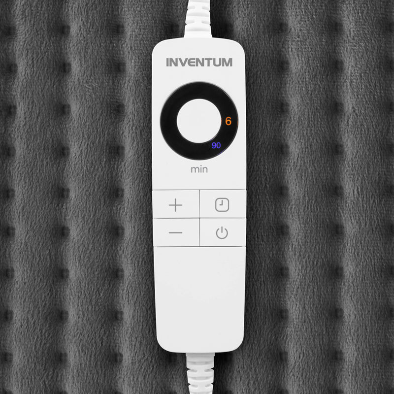 Load image into Gallery viewer, Inventum hnk184g elektrisch warmtekussen 40x30 cm grijs