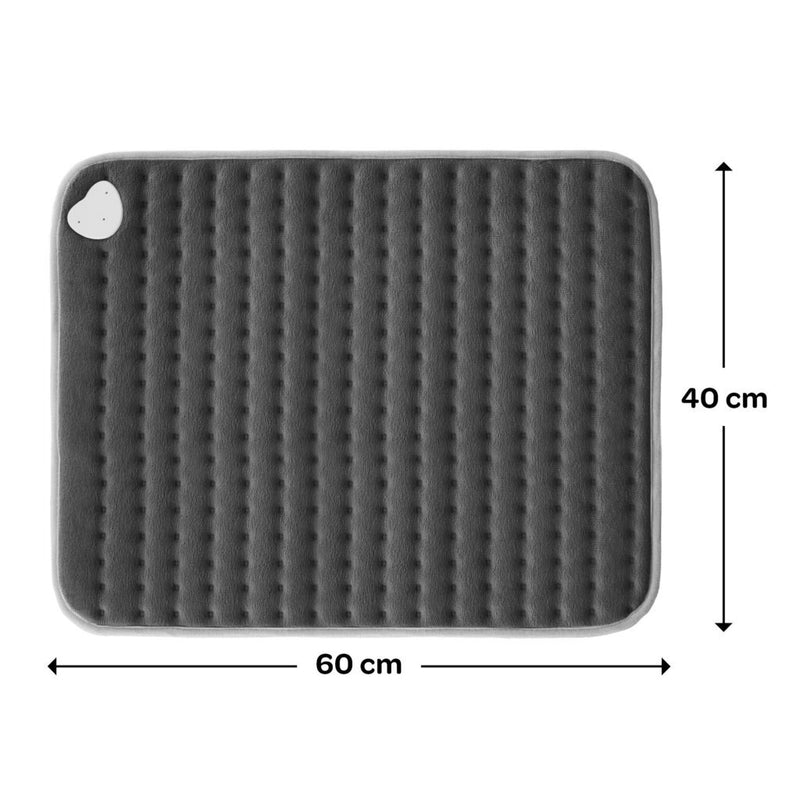 Load image into Gallery viewer, Inventum hnk186g elektrisch warmtekussen 60x40 cm grijs