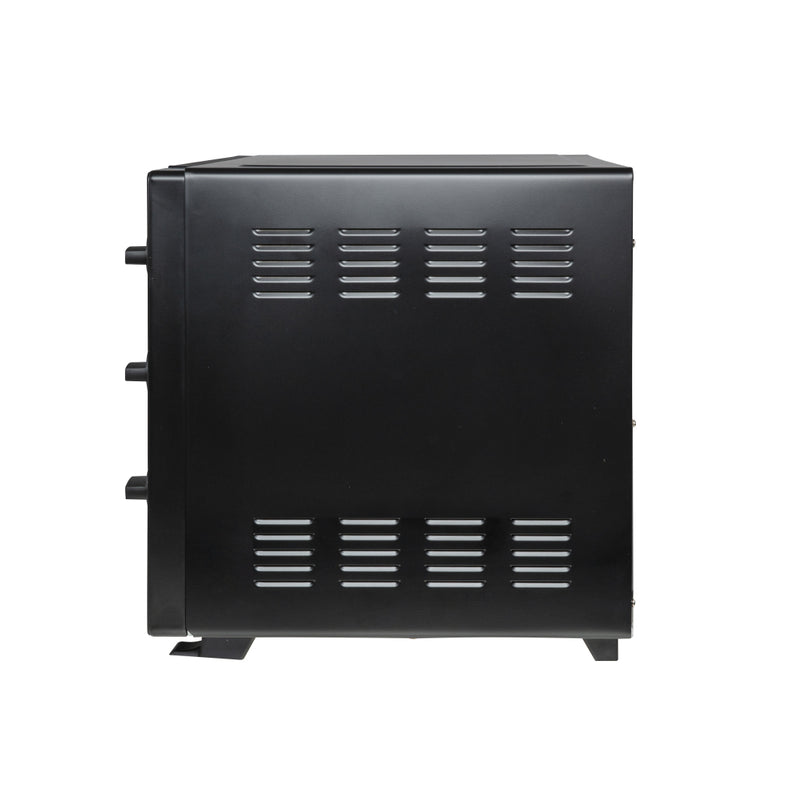 Load image into Gallery viewer, Inventum ov607b vrijstaande oven 60l 2000w zwart zilver