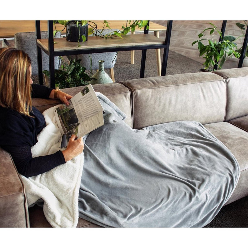 Load image into Gallery viewer, Tomado elektrische omslagdeken teb1802g 180 x 130 cm