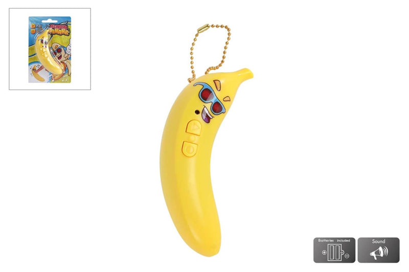 Load image into Gallery viewer, Pratende banaan met opname functie 10cm