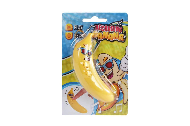 Load image into Gallery viewer, Pratende banaan met opname functie 10cm