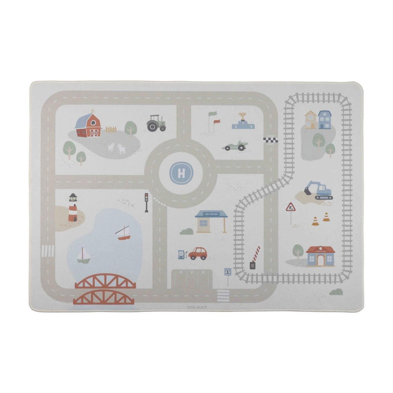 Afbeelding laden in galerijviewer, Little dutch auto speelkleed 100x140cm