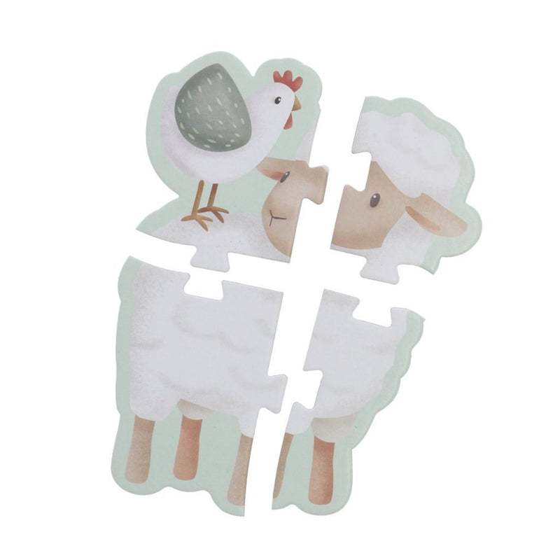 Load image into Gallery viewer, Little dutch farm 6in1 puzzel 3-5 stukjes