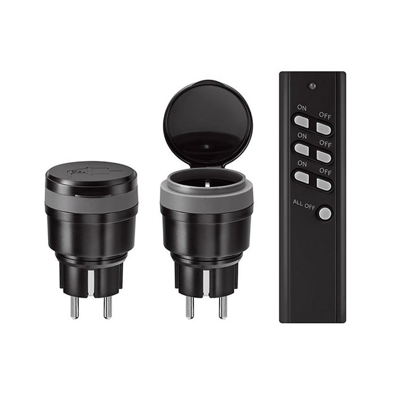 Load image into Gallery viewer, KlikAanKlikUit Compacte stekkerset voor buiten