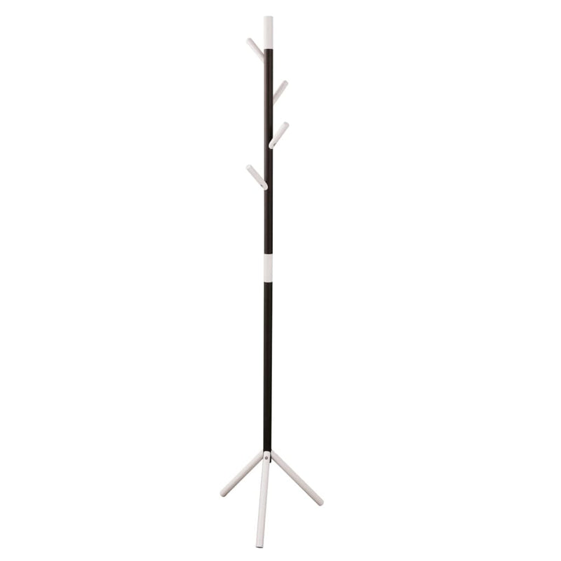 Load image into Gallery viewer, V-part kapstok linair staand met 4 haken 180 cm wit