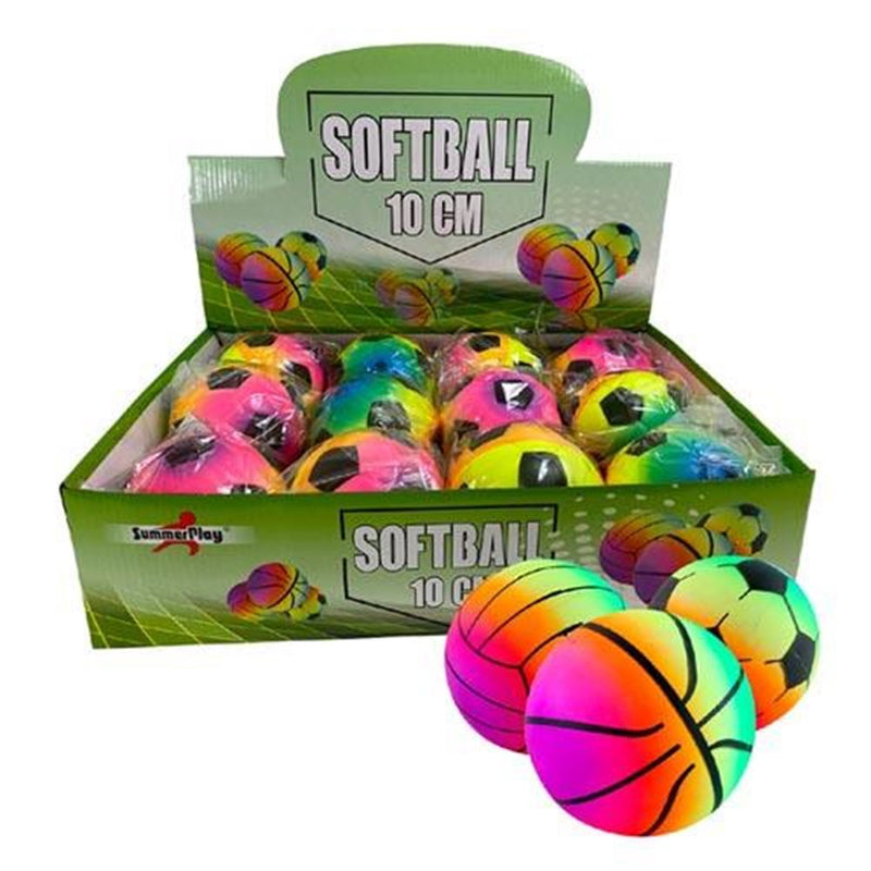 Load image into Gallery viewer, Dsp softbal 10 cm. 3 assortie. (12 st)