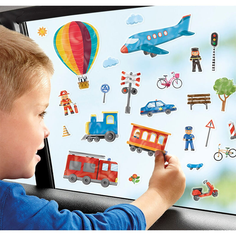 Load image into Gallery viewer, Totum raamstickers verkeer