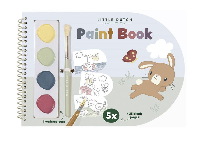 Load image into Gallery viewer, Little dutch verfboek. 3+