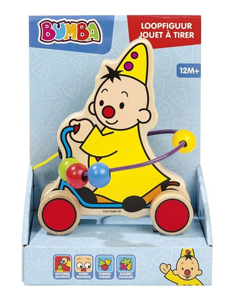 Load image into Gallery viewer, Bambolino toys bumba trekfiguur hout. 1+