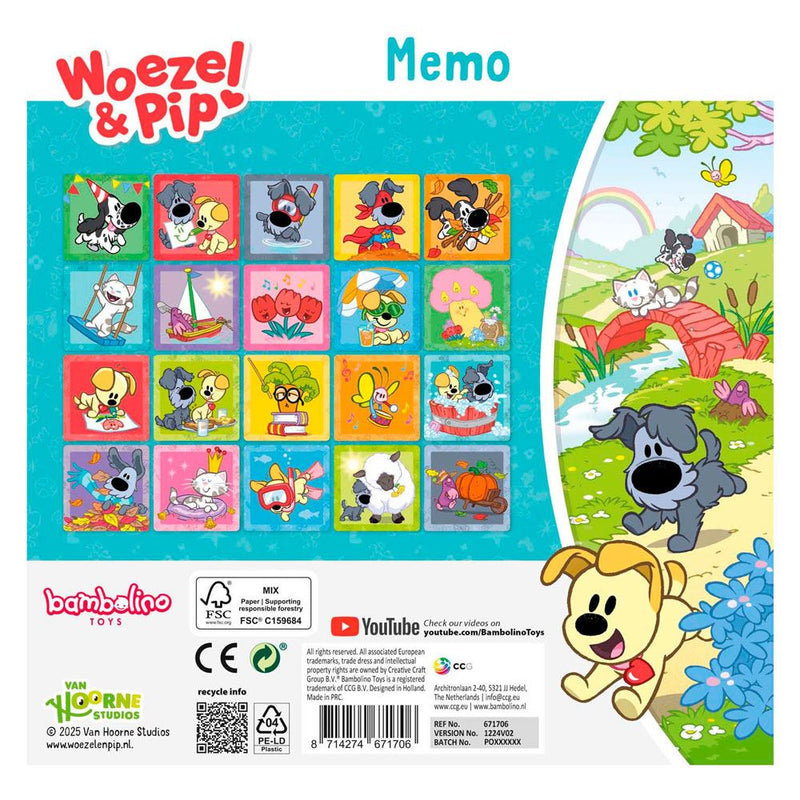 Load image into Gallery viewer, Bambolino woezel pip memo. 3+