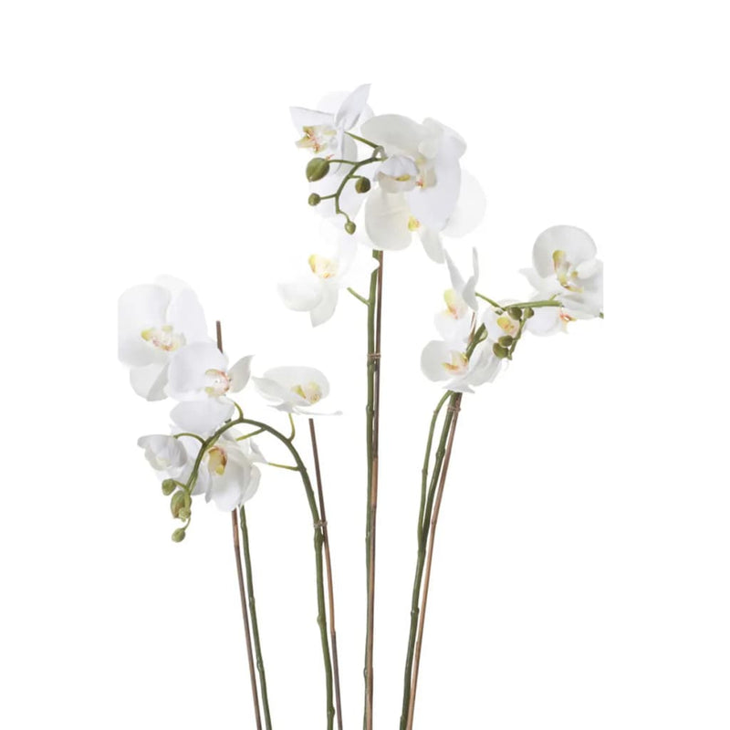 Load image into Gallery viewer, Emerald kunstplant orchidee met mos wit 90 cm 20.355