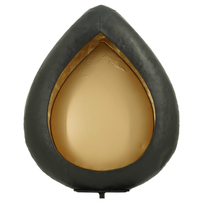 Load image into Gallery viewer, Lesli Living Lesli Living Kaarsenstandaard druppelvormig op standaard 23x11x41 cm