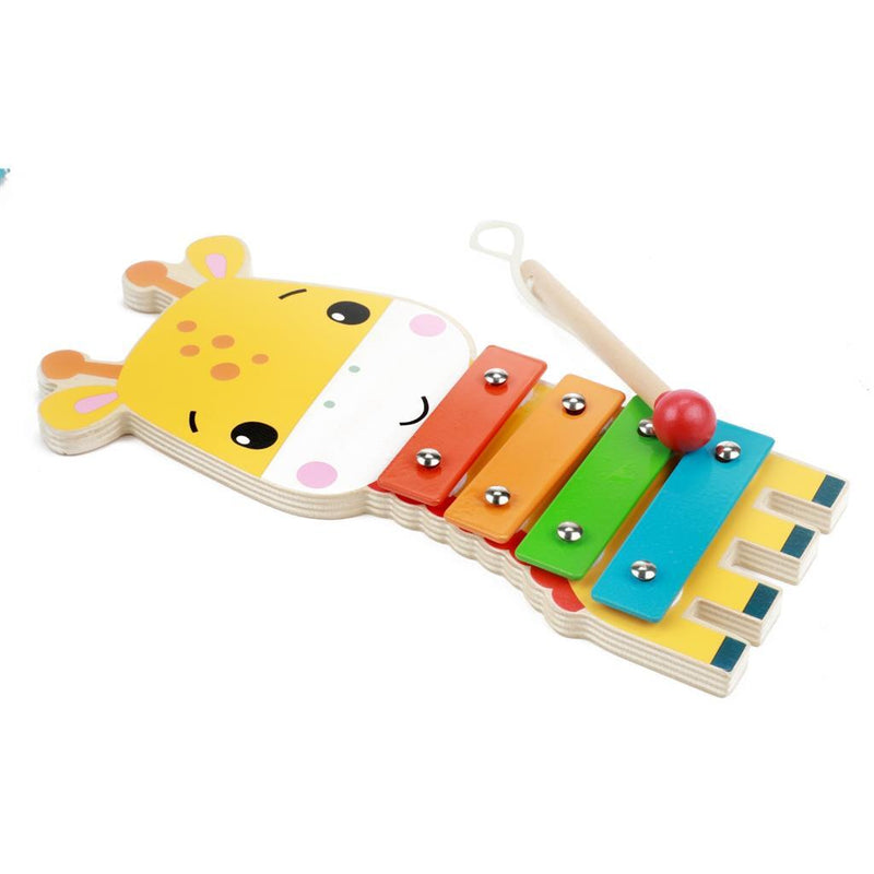 Load image into Gallery viewer, Fisher Price Houten Muziekinstrumenten Dieren