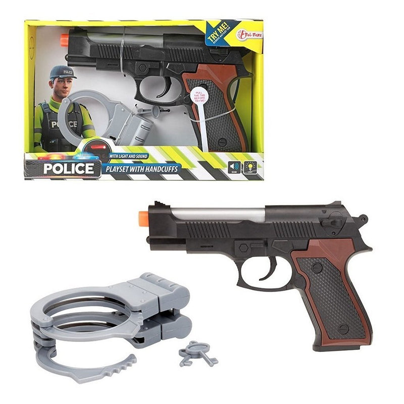 Load image into Gallery viewer, Toi-toys politieset + licht en geluid