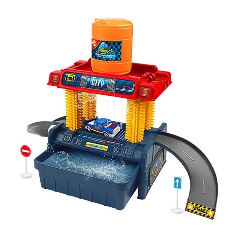 Load image into Gallery viewer, Toi-toys turbo racers car wash set