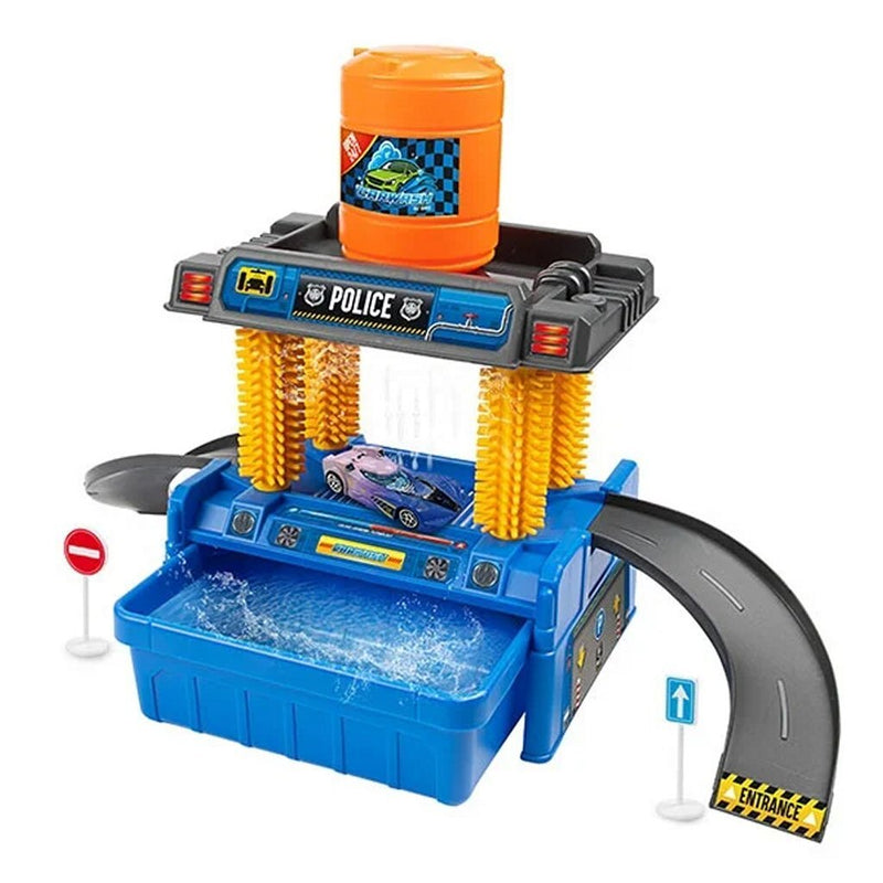 Load image into Gallery viewer, Toi-toys turbo racers car wash set