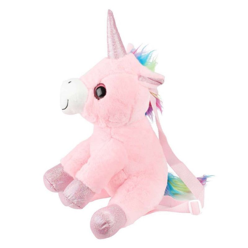Load image into Gallery viewer, Toi-toys eenhoorn knuffel rugzak 30 cm
