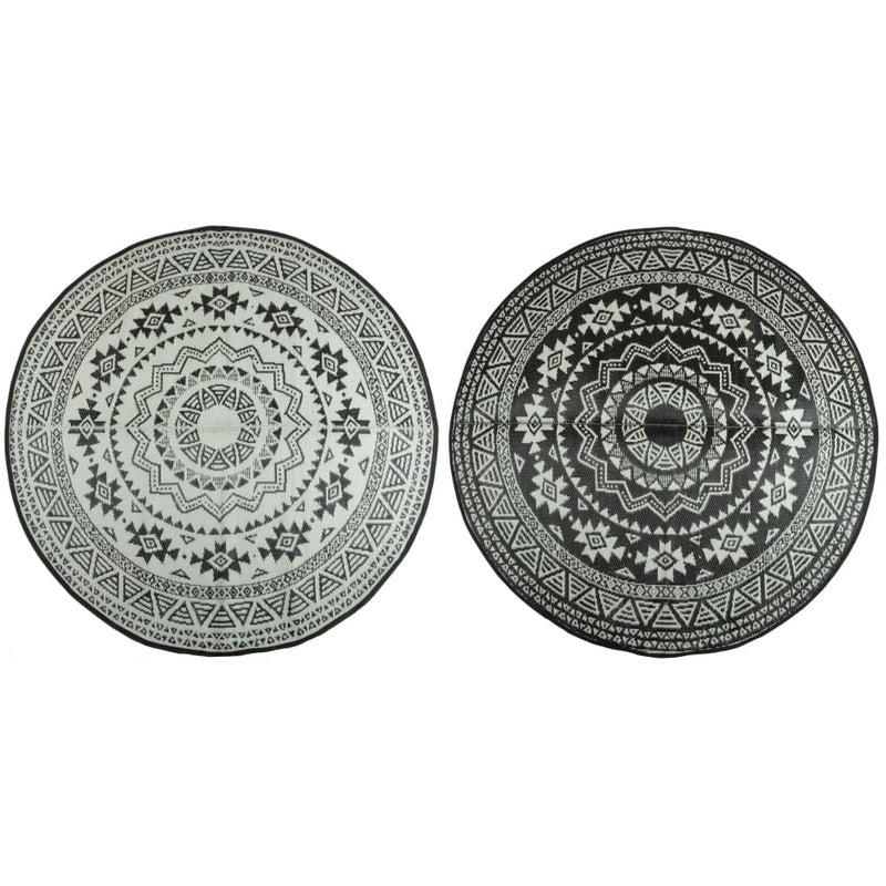 Load image into Gallery viewer, Esschert design buitenkleed 180 cm zwart en wit oc18