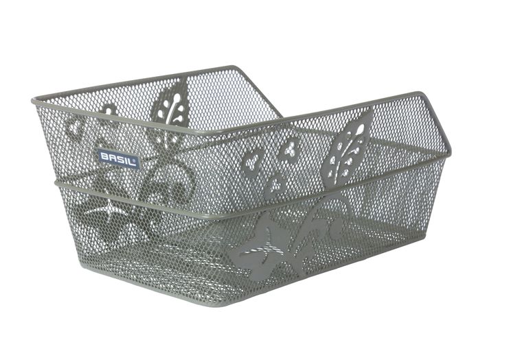 Load image into Gallery viewer, Basil Cento Flower- fietsmand - achterop - olive green