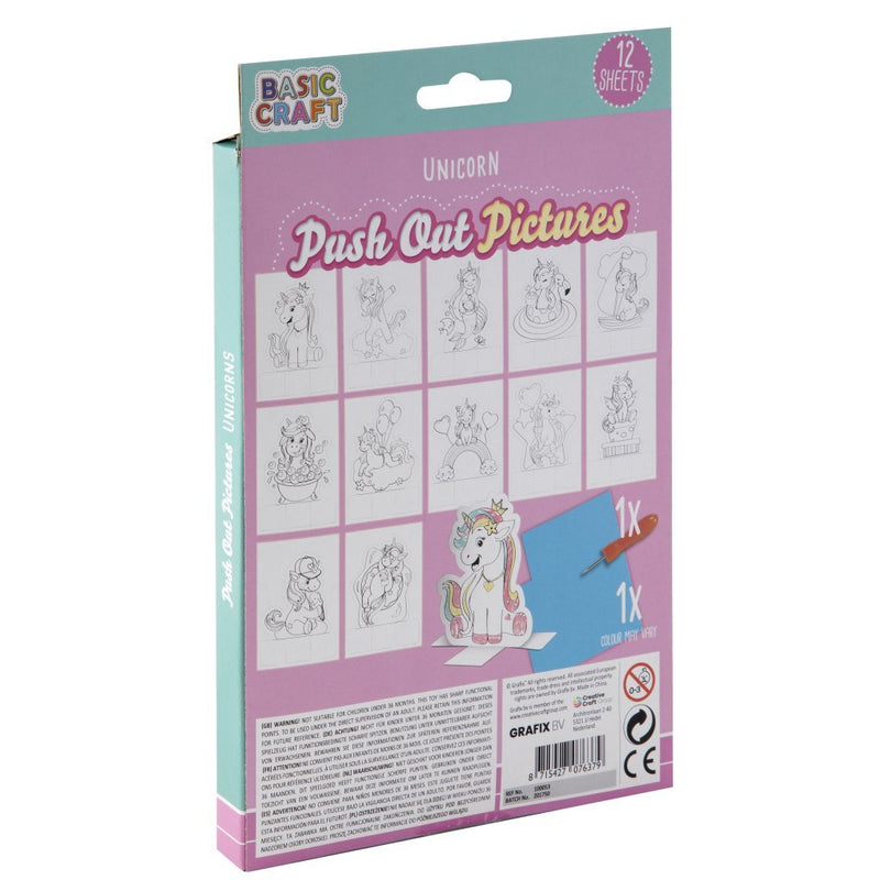 Load image into Gallery viewer, Grafix prikkaarten 12 stuks in doosje 15x20cm
