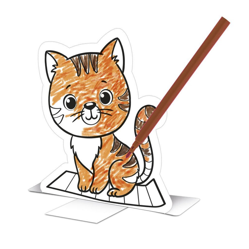 Load image into Gallery viewer, Bongers speelgoed prikblok dieren, 12dlg.