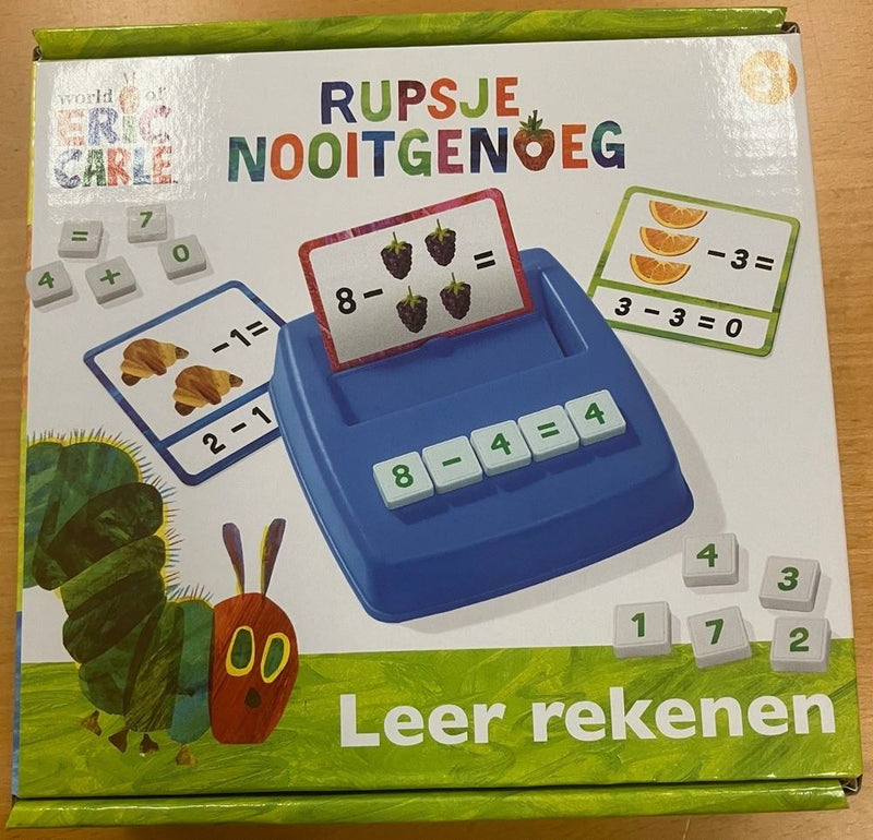 Load image into Gallery viewer, Rupsje nooitgenoeg leer rekenen. 3+