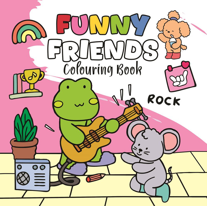 Load image into Gallery viewer, Cozy 1: kleurboek happy friends 12 st 4