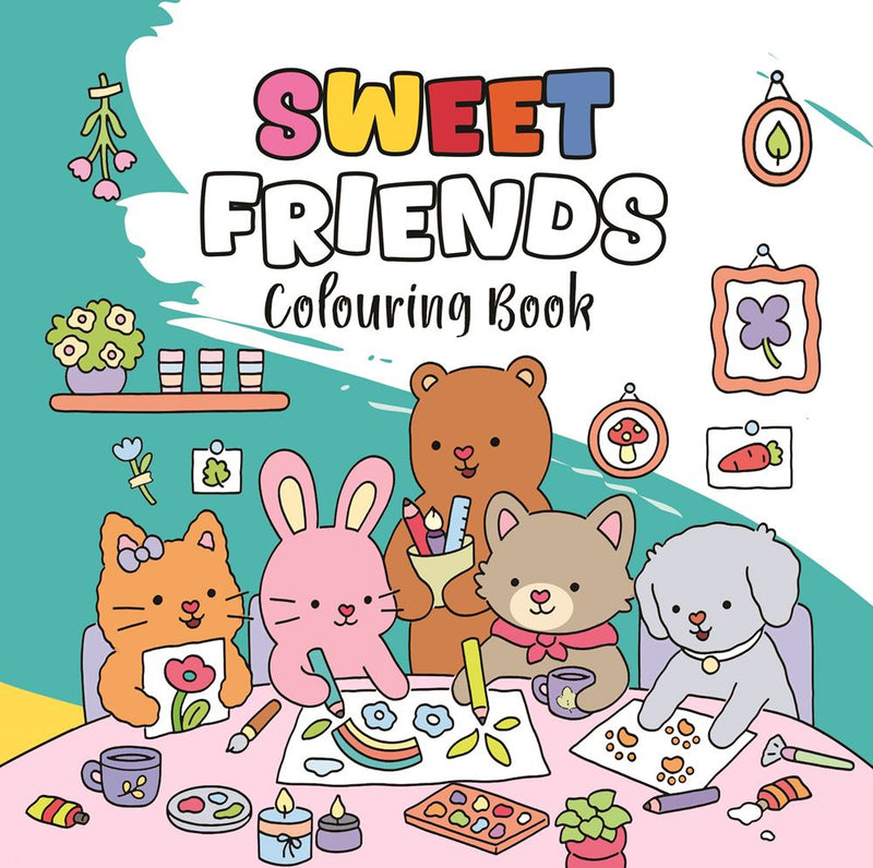 Load image into Gallery viewer, Cozy 1: kleurboek happy friends 12 st 4