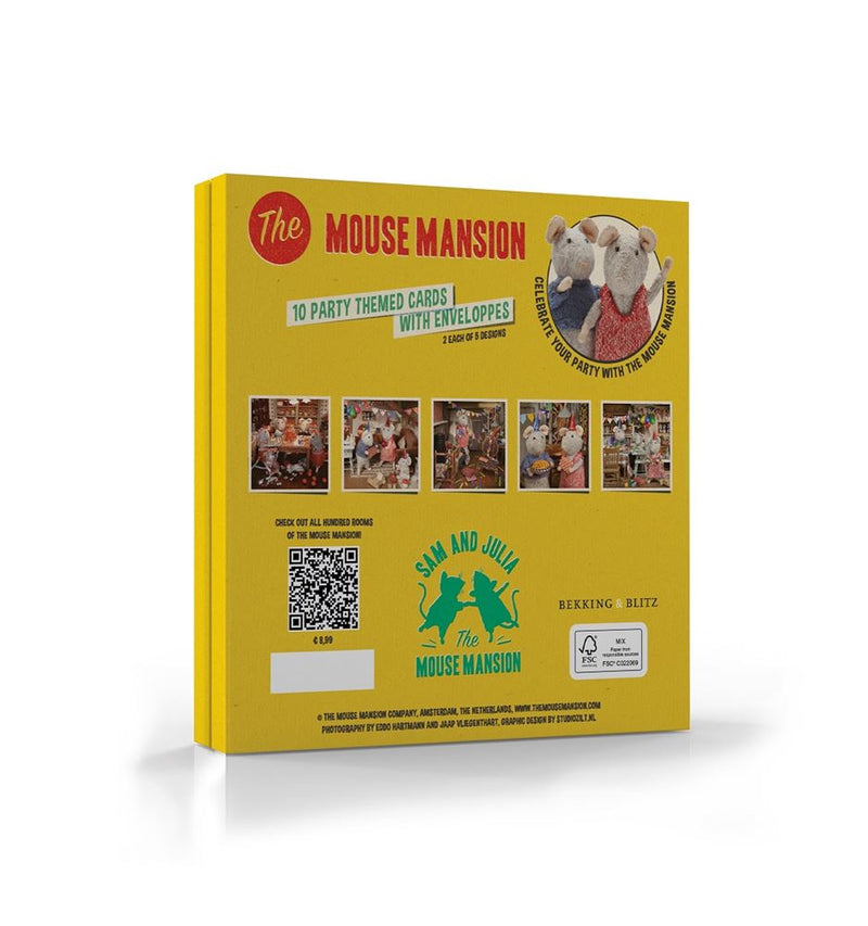 Load image into Gallery viewer, Ty het muizenhuis kaartenset - par set