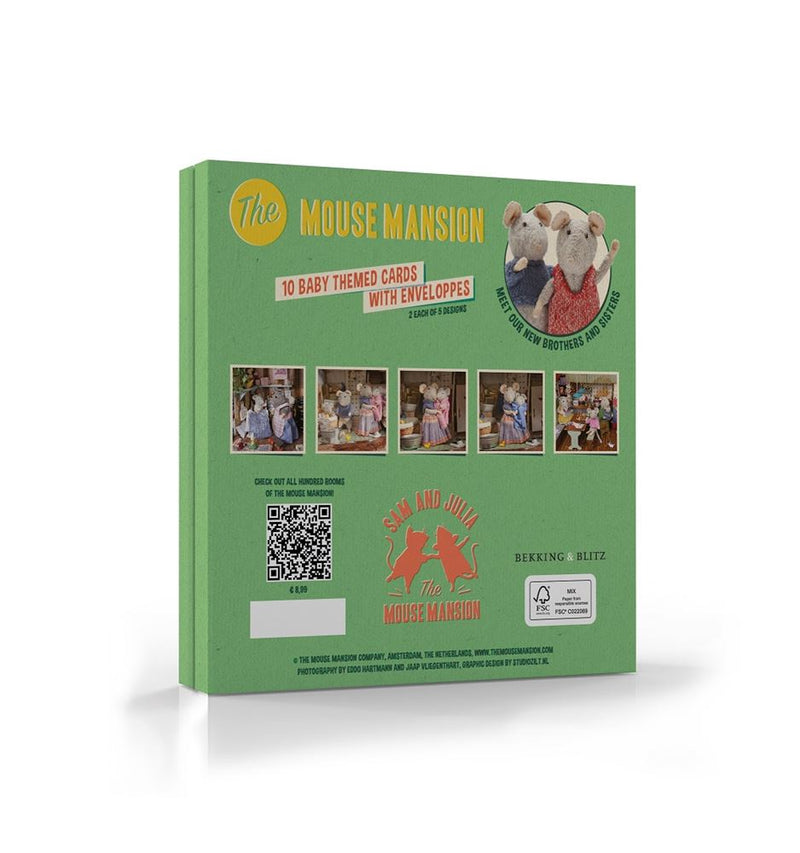 Load image into Gallery viewer, Abi het muizenhuis kaartenset - bes set