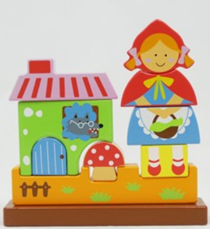 Load image into Gallery viewer, Puzzel roodkapje magnetisch