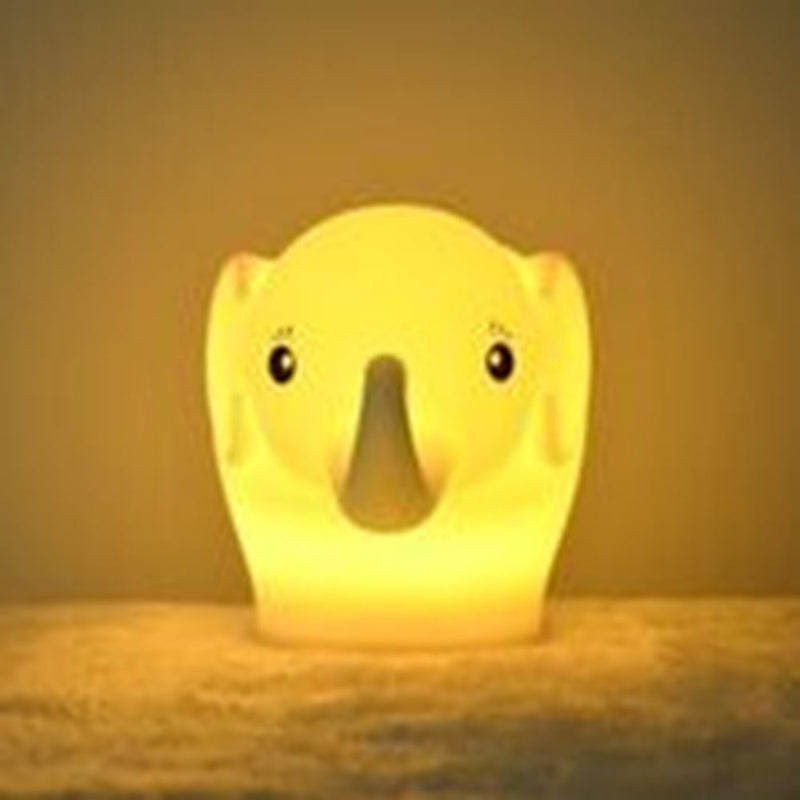 Load image into Gallery viewer, Nachtlamp silicone olifant. 1+