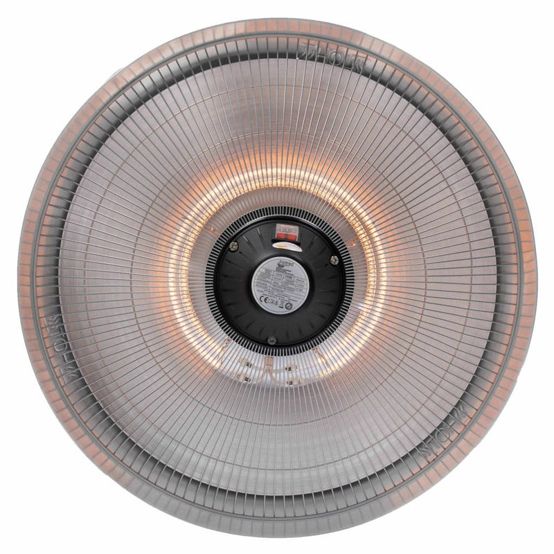 Load image into Gallery viewer, Sunred Sunred Hangende verwarmer Sirius 2100 W halogeen zilver CE09
