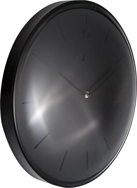 Load image into Gallery viewer, Nextime ne-3235zw wandklok glamour ø40 metaal zwart